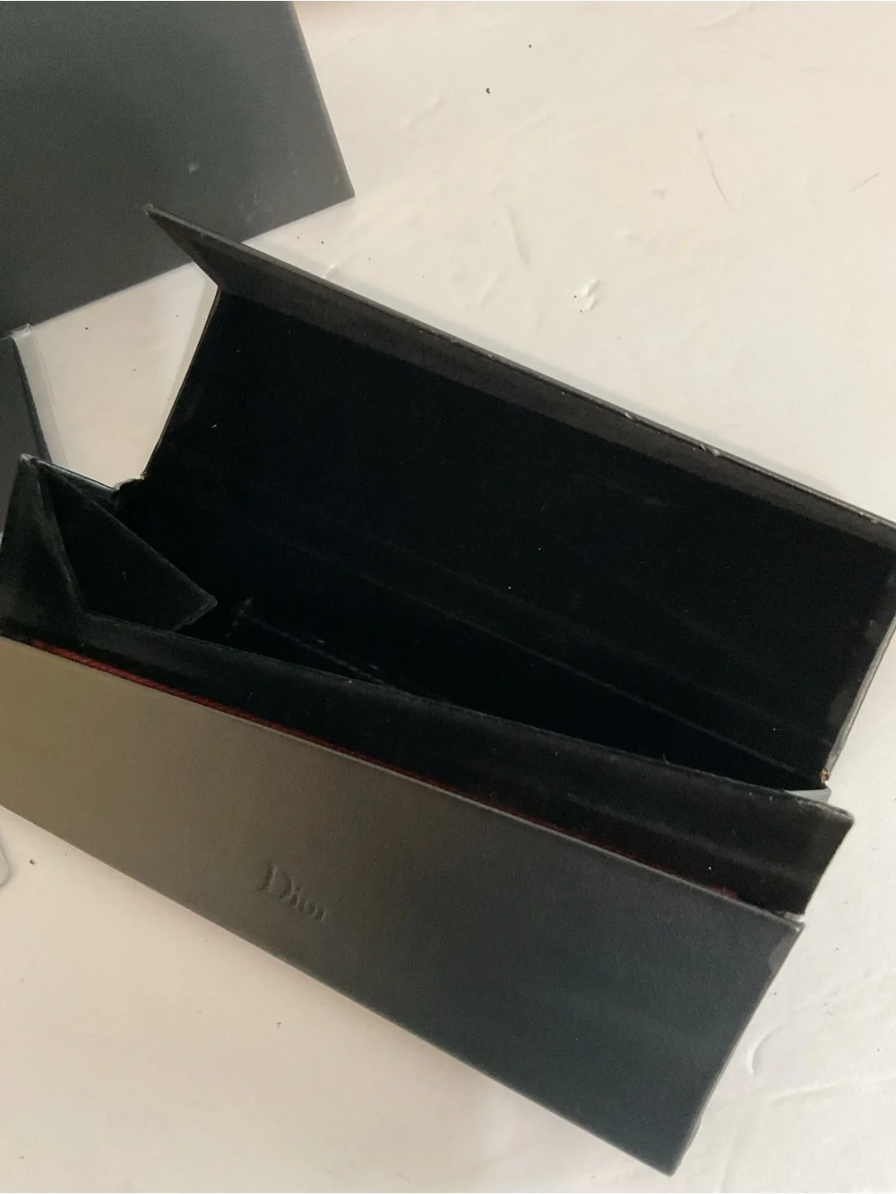 Dior Black Sunglass Case Gift Set